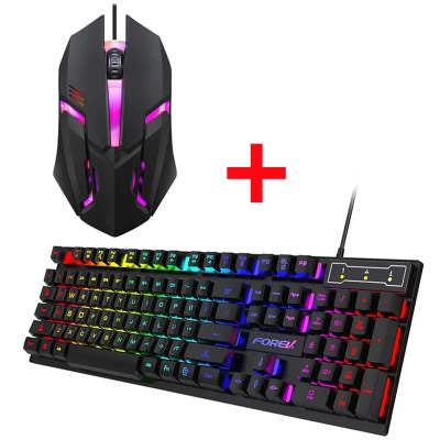 Wired Keyboard Luminous Desktop And Notebook Computer Accessories