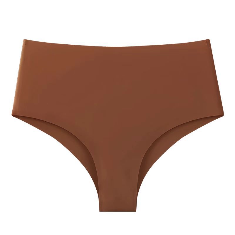 Women's Solid-Colored Breathable Seamless Ice Silk Underwear