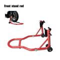 Lifting And Lowering Maintenance Tools For Motorcycle Front And Rear Wheels