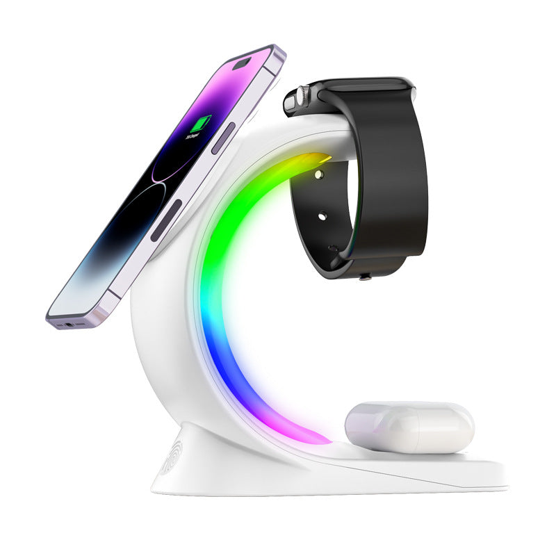 Auriculares inalámbricos YD03 compatibles con Bluetooth, TWS, pantalla digital inteligente de gran tamaño, luz de respiración en el oído.